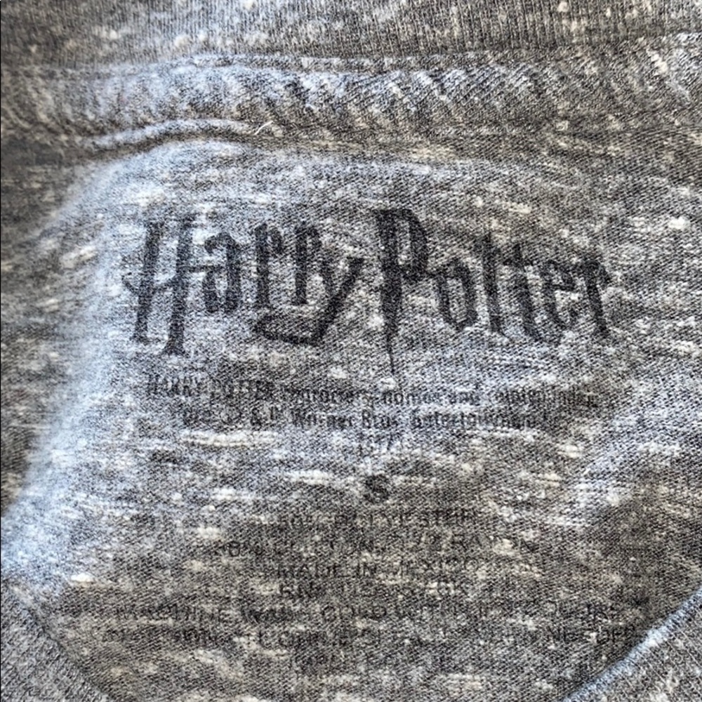 Harry Potter Deathly Hallows Symbol T Shirt - Picture 2 of 2